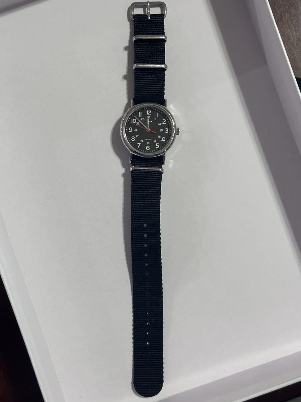 Timex Weekender “Black” with Nylon NATO Strap